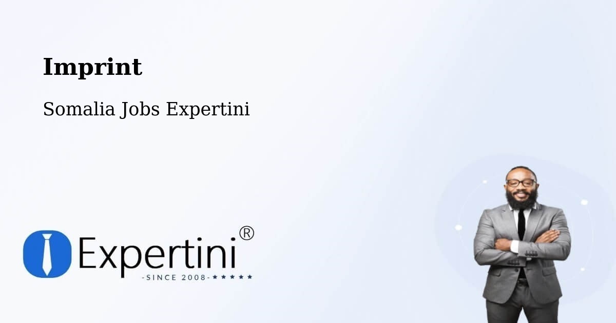 Imprint – Mogadishu - Somalia Jobs Expertini